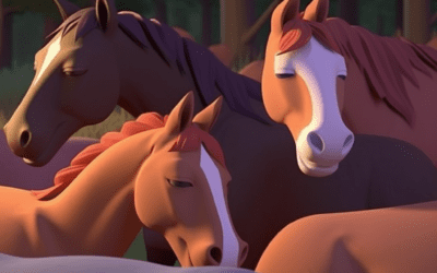Horses’ Amazing Sleep Secrets: Standing Naps, Walking Dozes, and Leg Locking Defense