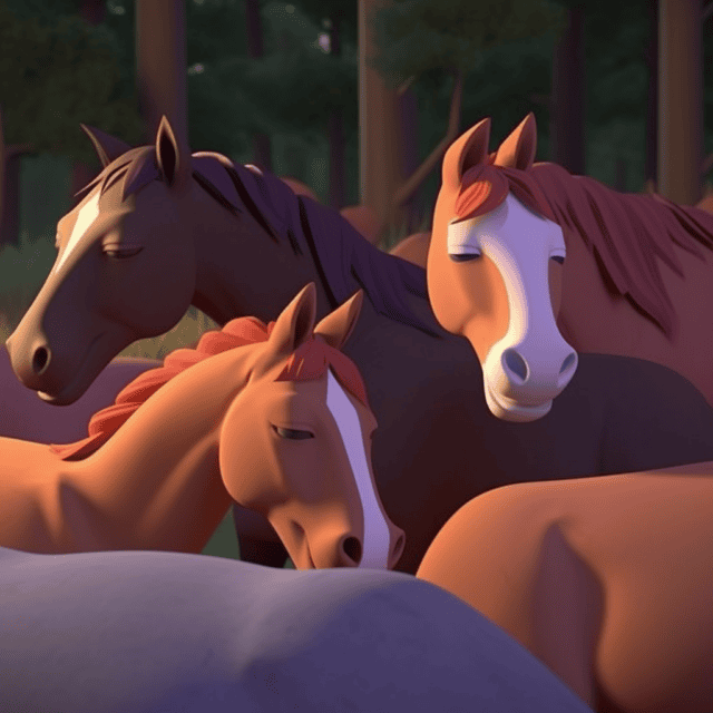 Horses’ Amazing Sleep Secrets: Standing Naps, Walking Dozes, and Leg Locking Defense